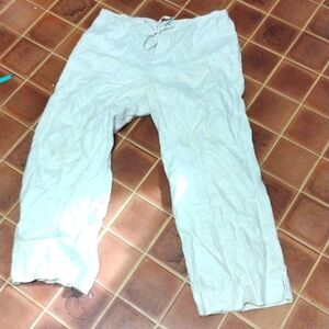 Old Navy pure linen beachy pant